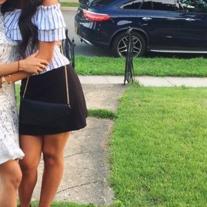 Off the shoulder blouse